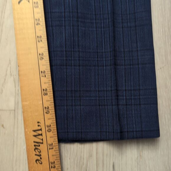 Charles Tyrwhitt Pants Mens 32 Blue Wool Charles Tyrwhitt Pants Slim - Picture 3 of 5